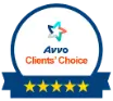 Awards badge - AVVO Clients' Choice