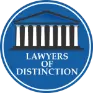 Awards badge - Lawyers of Distinction